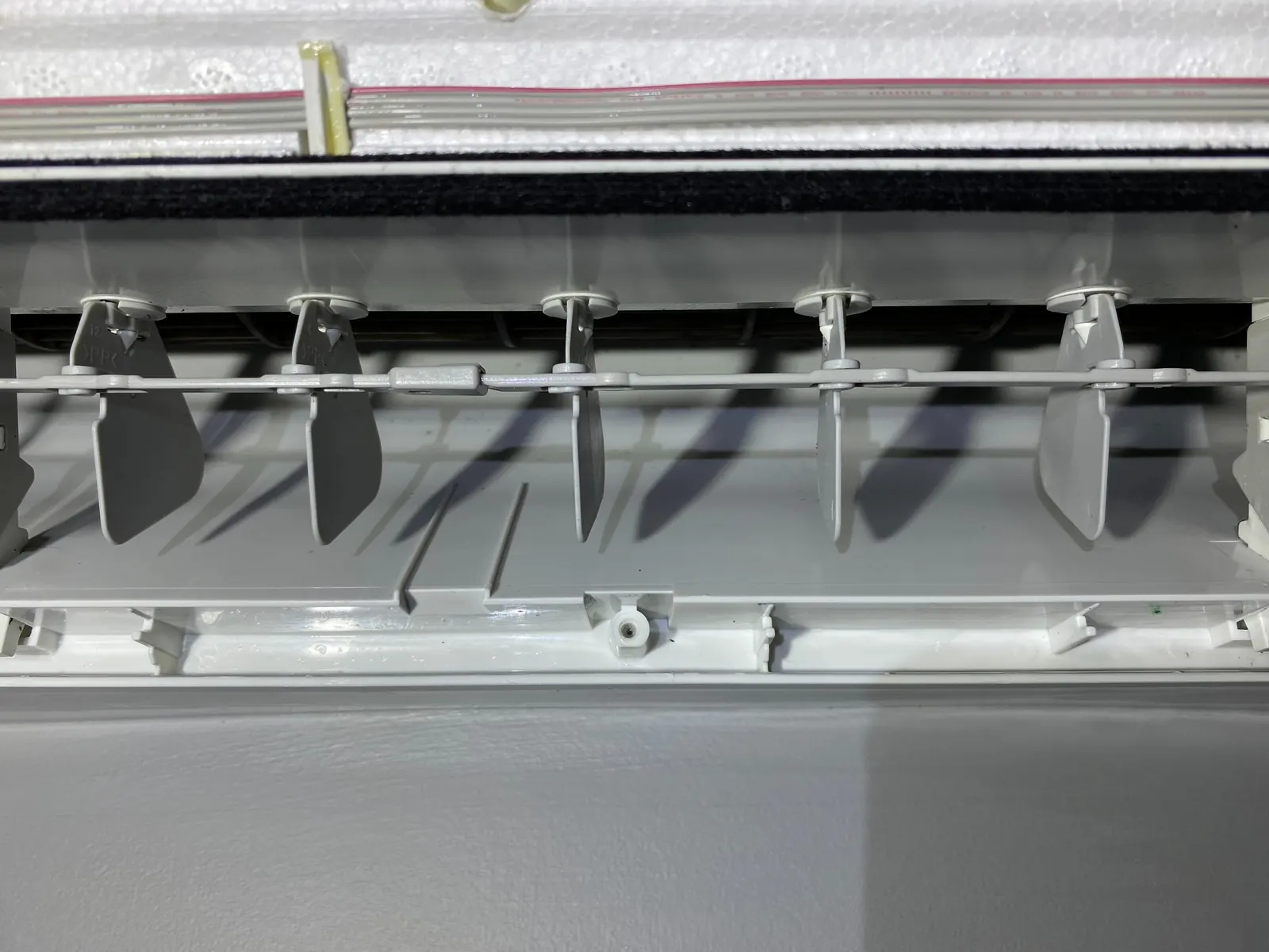 Air conditioner internals after a Clean Breeze deep clean